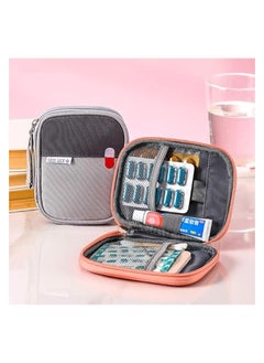 erorex Empty First Aid Bags Travel Medical Supplies Cosmetic Organizer Insulated Medicine Bag Convenient Safety Kit Suit for Family Outdoors Hiking Camping Car Office Workplace(Green)  - Image 4