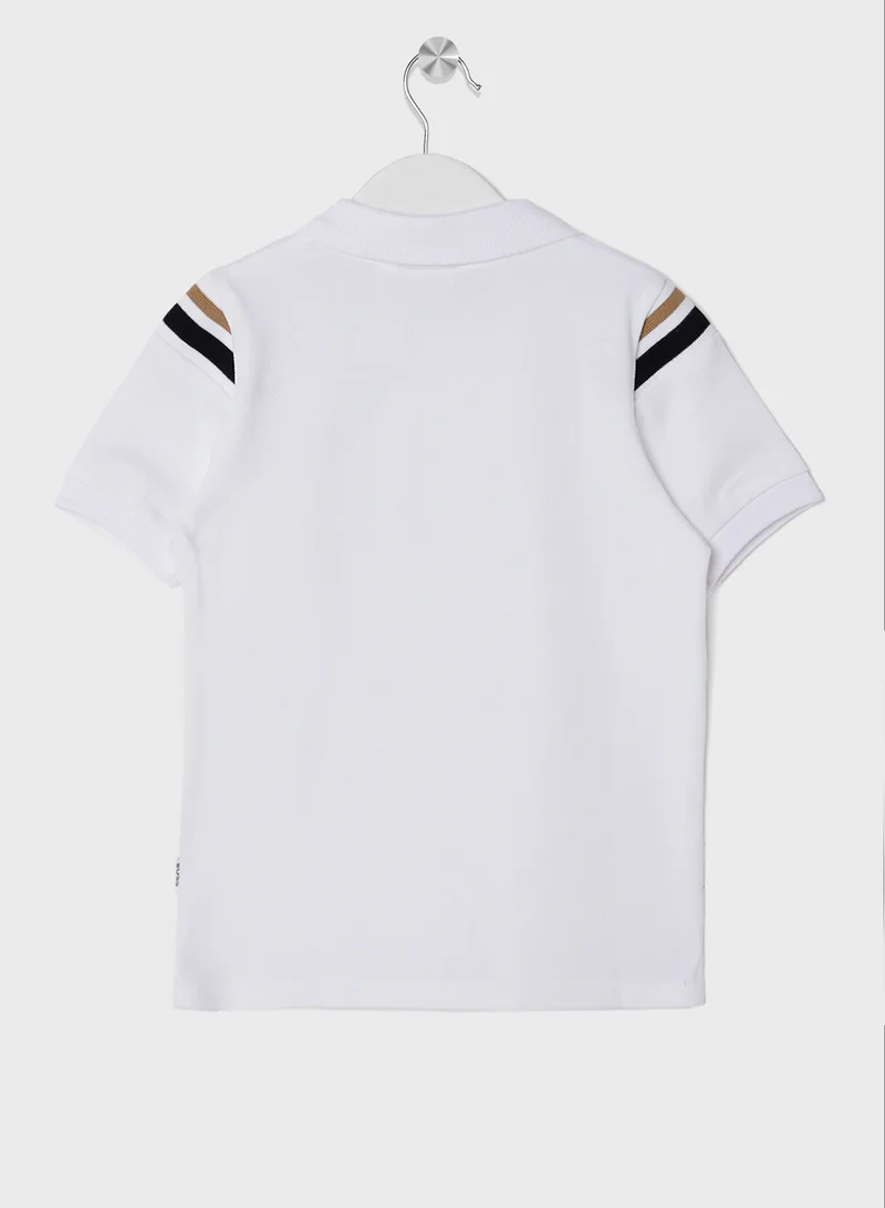 BOSS Kids Logo Polo
