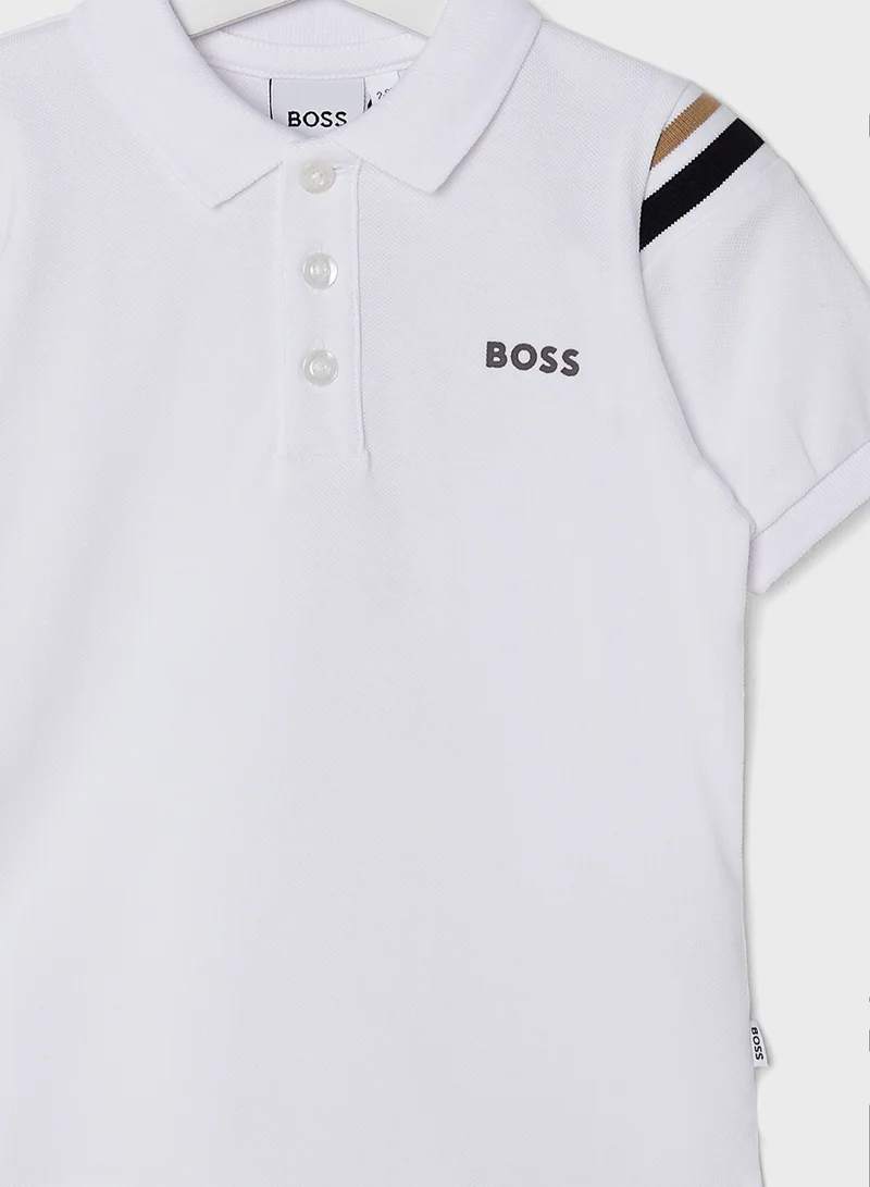 BOSS Kids Logo Polo