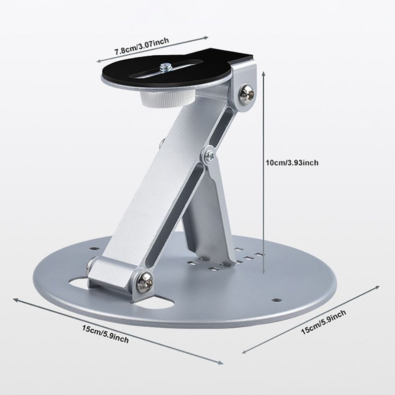 Black Universal Mini Projector Bracket 3 in 1 Desktop Table Wall Mount Stand - Image 3