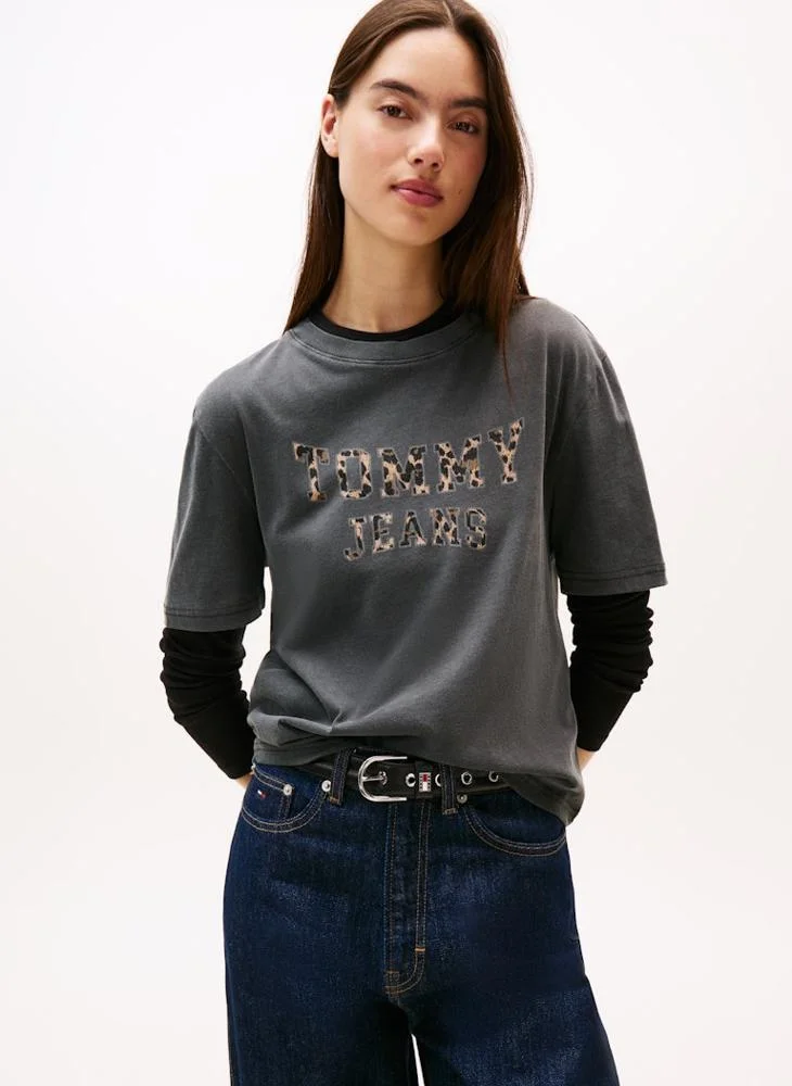 Graphic Crew Neck T-Shirt