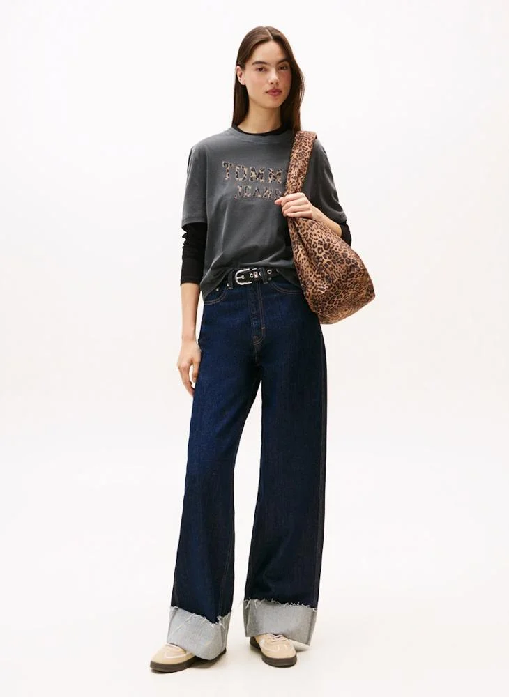 TOMMY JEANS  Graphic Crew Neck T-Shirt for Women | Best Price UAE