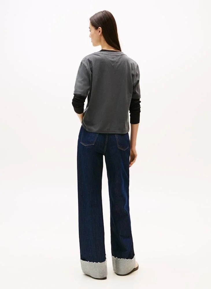TOMMY JEANS Graphic Crew Neck T-Shirt