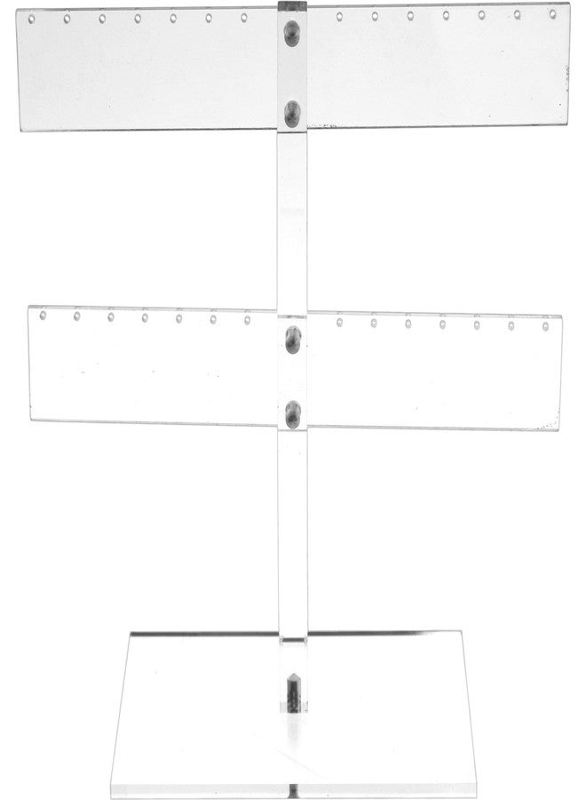 FindingKing Acrylic 14 Pair Earring T-Bar Display Tree Holder New - Image 3
