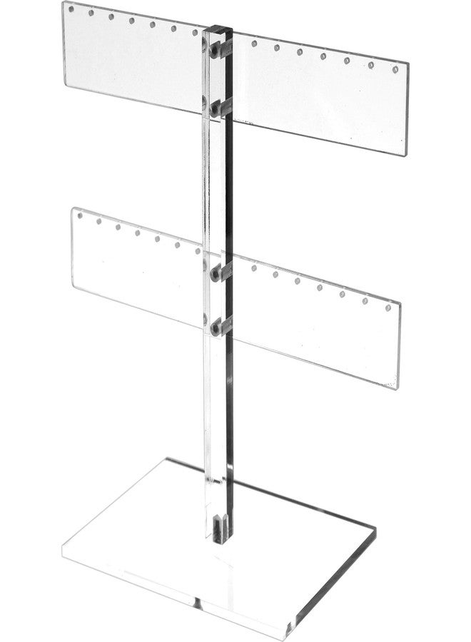 FindingKing Acrylic 14 Pair Earring T-Bar Display Tree Holder New - Image 4