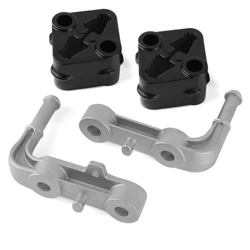 Jetuplusllc 4PCS Rear Exhaust Bracket Muffler Support Rubber Isolator Hanger Left Right for Ram 1500 20192025 68275662AB 68395841AA 68519121AA Driver Passenger Side - Image 1