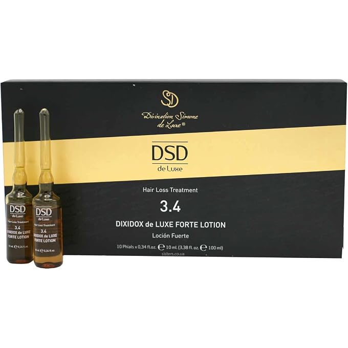 DSD DE LUXE 3.4 Dixidox Forte Lotion, hair loss treatment DSD Locion Dixidox Forte 10 x 10 ml - Image 2