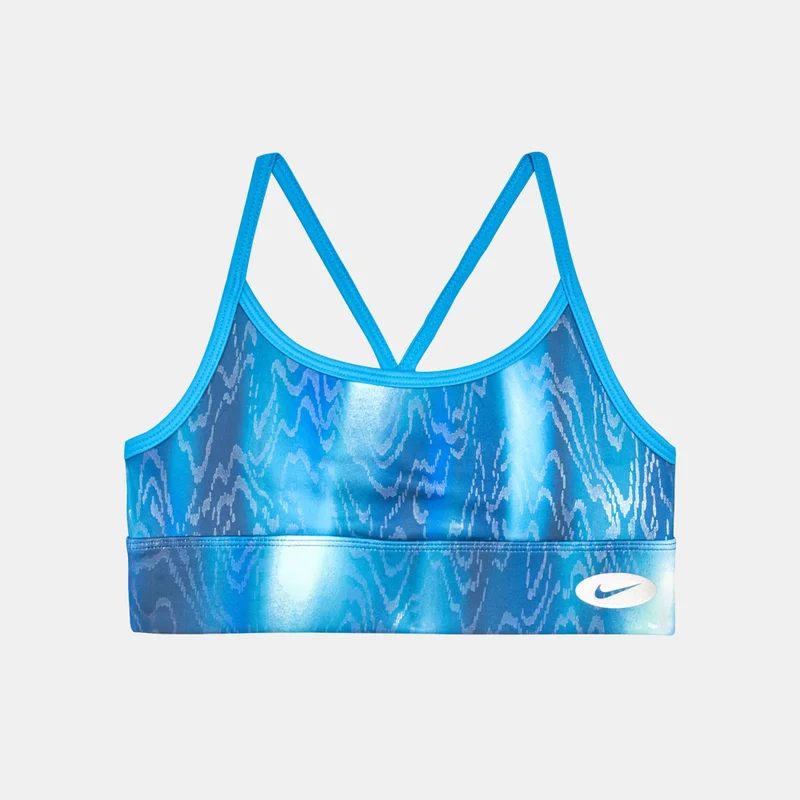 Nike Kids' Dri-FIT Indy Icon Clash Light Support Sports Bra (Older Kids)