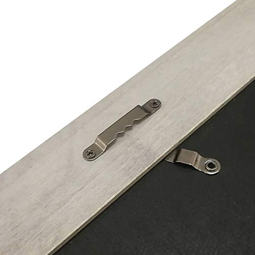 Eosglac Rustic 11x14 Picture Frame, Wooden Photo Frames with Plexiglass Front for Wall Mounting Display, Grey-brown - Image 5