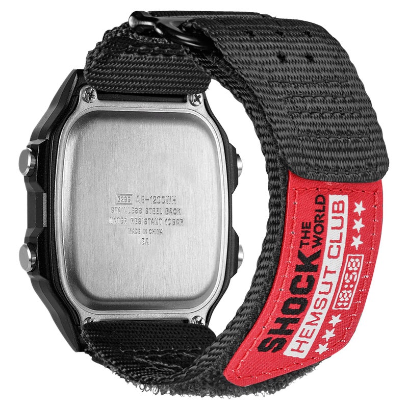DAVILANE 18mm Watch Band Strap for Casio AE1000W AE1200 AE1300 AEQ110W AQS800W MRW200H MRWS300 SGW300H SGW400H W216H W218H W735H Super Rugged Nylon Sports Strap - Image 2