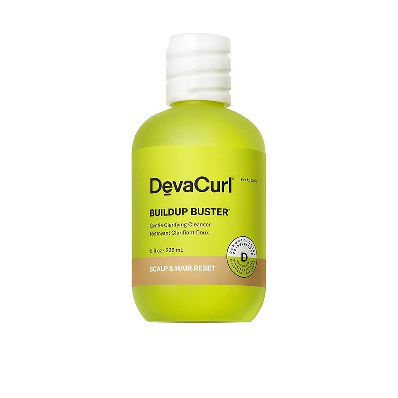 DevaCurl ديفاكيرل بيلد أب باستر منظف مهدئ للتوضيح، واحة خضراء، 8 أونصة سائلة - Image 1