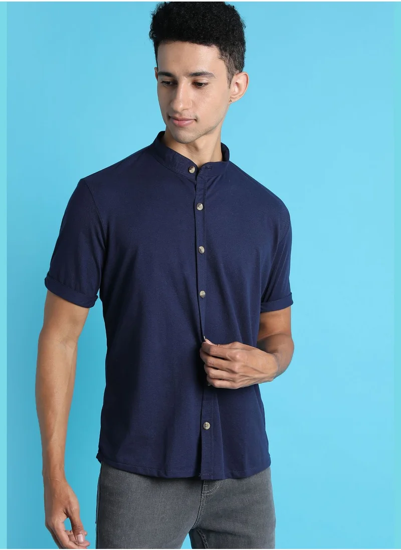 Campus Sutra Short Sleeve Shirt