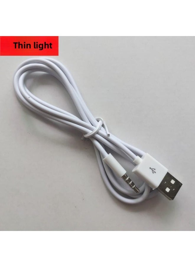 Computer Host Notebook Listening USB Male 30 To 35mm Female Audio Adapter Audio Recording-Color:Usb Male To 3.5 Headphone Cable [1 Piece]  - Image 4