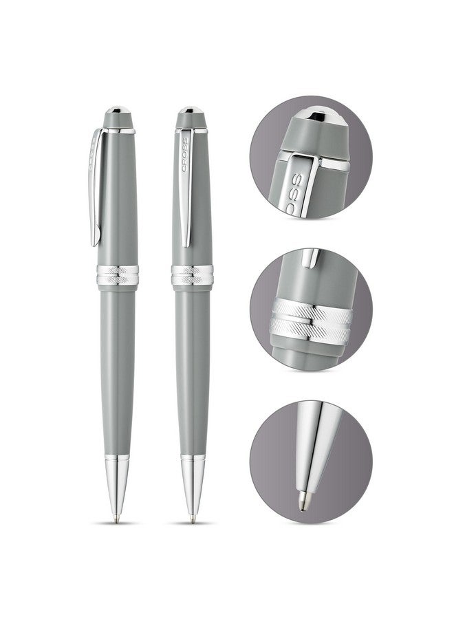 Cross Bailey Light Polished Gray Resin Ballpoint Pen - Image 2