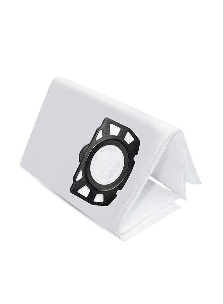 4 عبوات من أكياس الفلتر الصوفي البديلة المتوافقة مع مكانس كارشر WD4 WD5 WD5 WD5/P MV4 MV5 MV6 الرطبة والجافة البديلة لمكانس كارشر 2.863-006.0 - Image 3