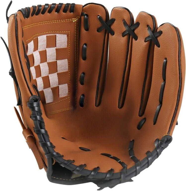 Aoutacc Baseball Gloves Softball Glove,12.5 Player Preferred Wear-Resistant PU Material Thicken Softball Fielding Glove,Left Hand Gloves Right Hand Throw for Youth Adult - Image 2