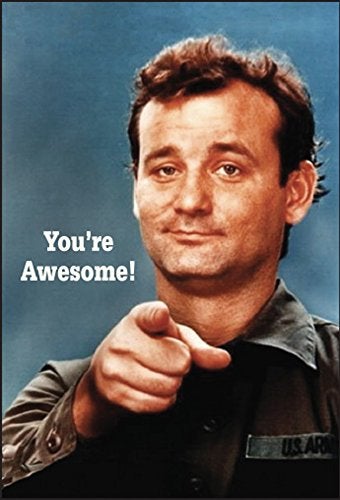 Ephemera, Inc You're Awesome! (Bill Murray) fridge magnet (ep) - Image 2