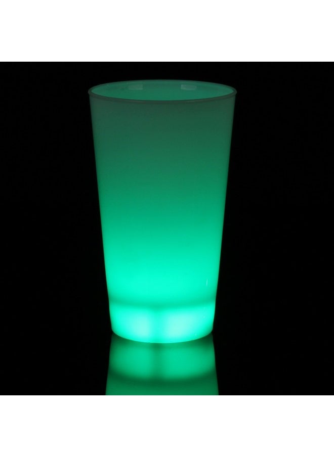 فان سينترال مجموعة من 6 أكواب حفلات LED مضيئة من Fun Central Windy City Novelties، متعددة الألوان، سعة 16 أونصة لكل كوب، مناسبة لحفلات رأس السنة وأعياد الميلاد وأدوات البار وحفلات الزفاف وحفلات الرقص الإلكترونية المتوهجة  - Image 5
