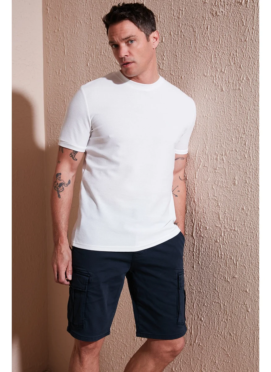 Buratti Cotton Regular Fit Crew Neck Basic T Shirt Men's T Shirt 5902387