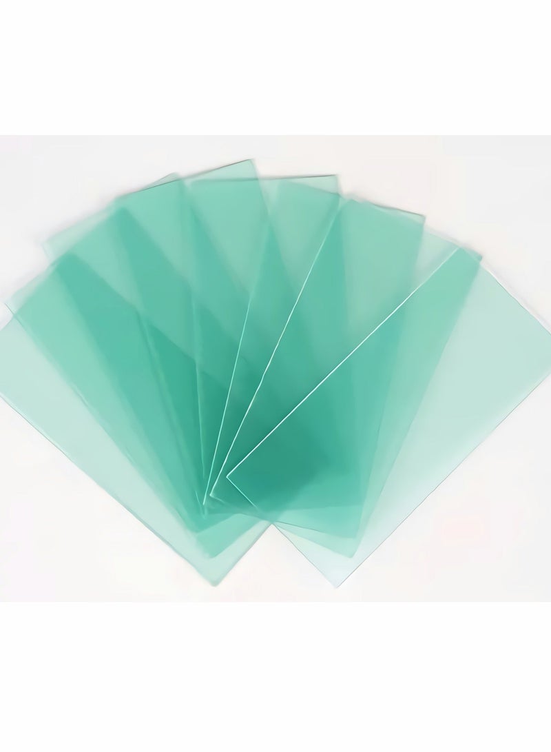 Welding Protection Lenses, Automatic Dimmable Transparent Plastic Mask Sheet, High Definition For Caps, Splash-proof, Dust-proof and Sand-proof (10Pcs)  - Image 4
