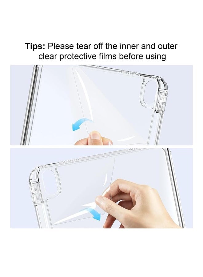 eGreen99 for HUAWEI MatePad 11.5 inch/Air 11.5 inch/11.5S 11.5inch Case Cover, Deformable 3+Y-Shaped Design, Multi Angle, Tpu Soft Leather Tablet Cover, Automatic Wake-Up/Sleep,Smoky Lavender - Image 5