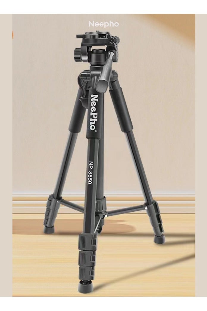 NeePho NP8850 Extendable Tripod Stand – Strong & Durable – Outdoor Live Selfie Camera Phone Floor Stand – For DSLR & Smartphones - Image 3