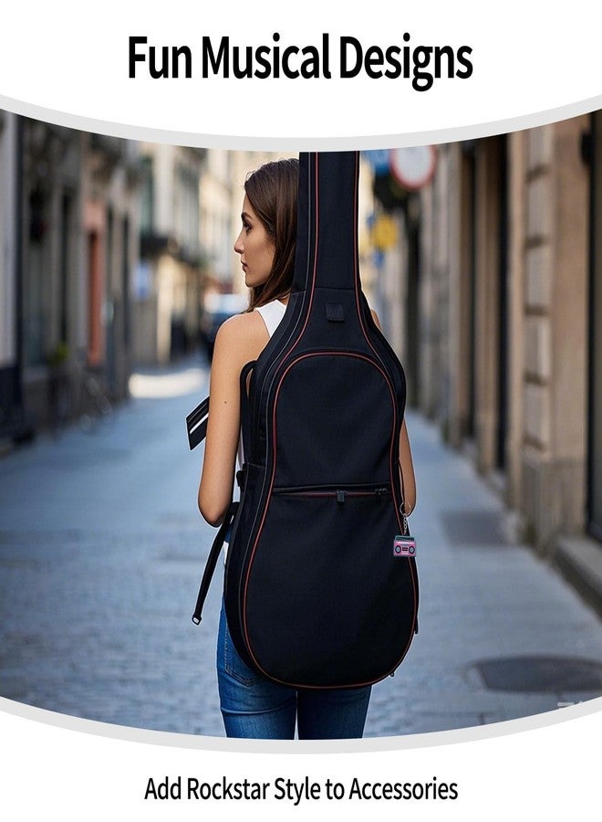 يافيجي مجموعة هدايا حفلات موسيقية من YAFIYGI، 12 قطعة، تتضمن سلاسل مفاتيح على شكل نوتات موسيقية، وهدايا حفلات مميزة، وسلاسل مفاتيح على شكل نوتات موسيقية، ومستلزمات حفلات، وأفكار لحفلات الرقص، وجوائز تذكارية، وسلاسل هدايا على شكل بيانو للبالغين. - Image 5