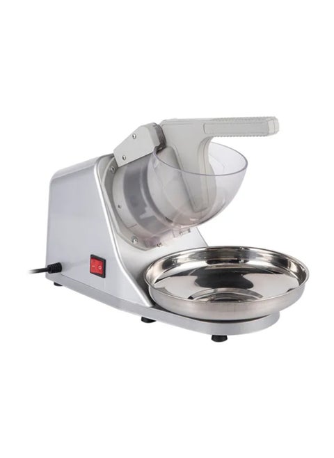 Electric ice shaver or crusher machine is quickly and efficiently shave or crush ice for a variety of uses, making snow cones, slushies. High-speed motor(500w) ,crush ice quickly.