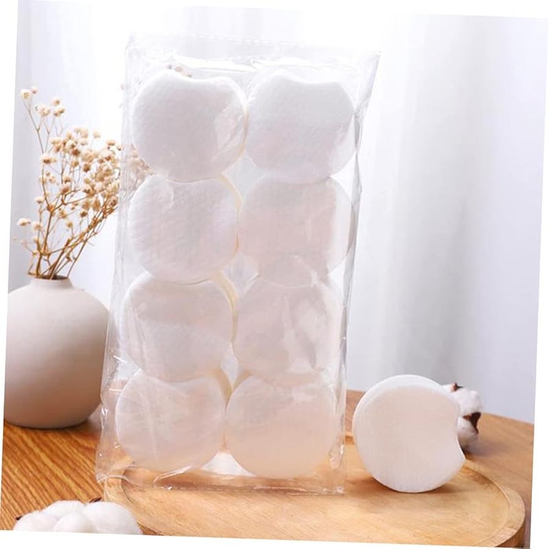 مناديل قطنية بيضاء 1200 قطعة لإزالة المكياج وتنظيف الوجه وإزالة مكياج العيون - Image 4