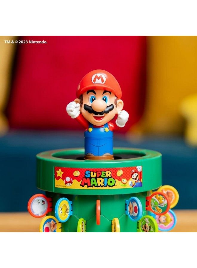TOMY Pop Up Super Mario Family And Preschool Kids Board Game 24 Players Suitable For Boys & Girls Ages 4+ - Image 3