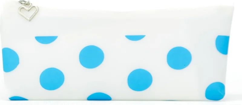 Oppland Girls Silicone Pencil Case and Makeup Bag One Compartment Unicorn World Printed Durable