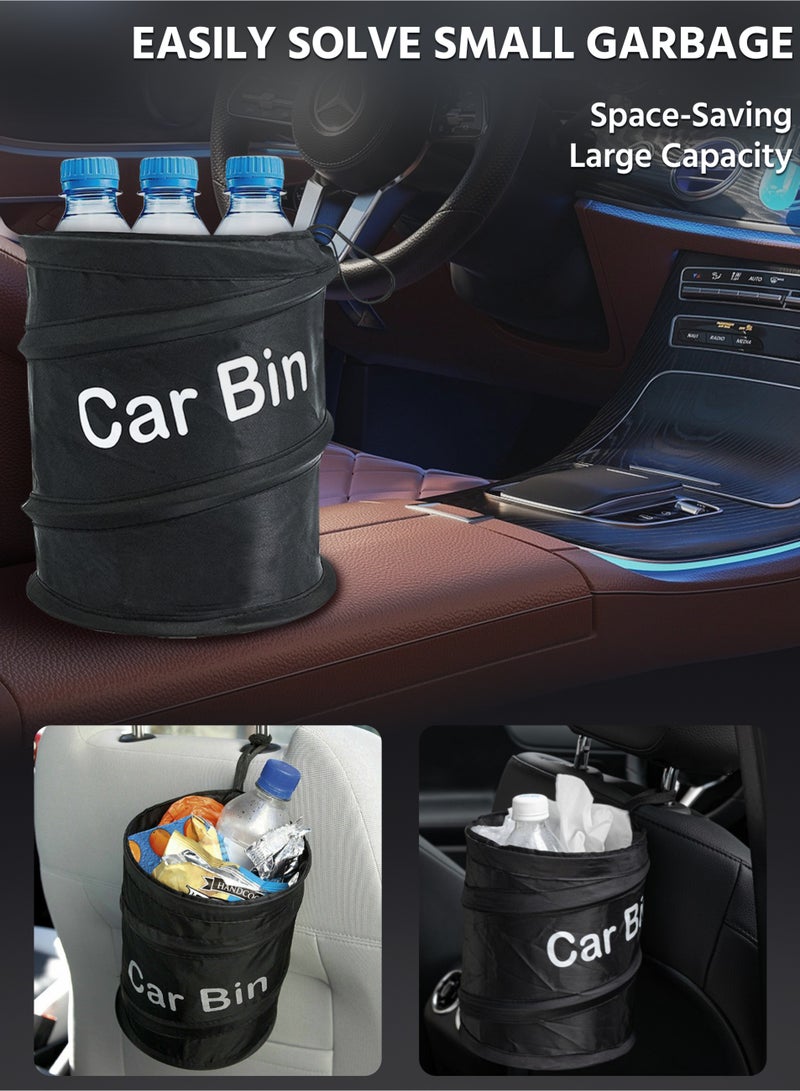 CABINA HOME 2Pcs Car Trash Bin,Quality Car Accessories,Foldable Car Bins Tidy Garbage Storage - Image 4