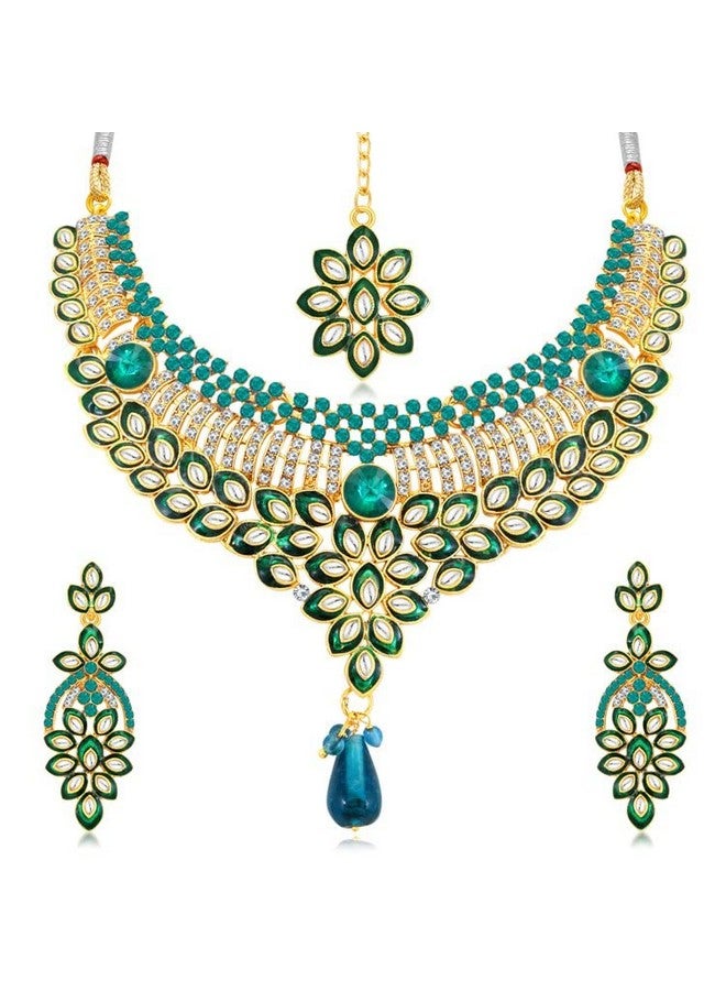 سوكهي مجموعة كادا كومبو من قلادة سوخي المطلية بالذهب الجذابة للنساء (CBMIX104227) - Image 2