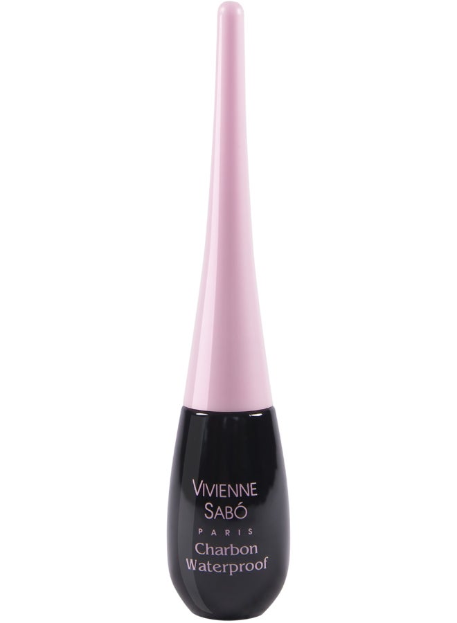 Vivienne Sabo  Waterproof liquid eyeliner Charbon shade shade 01 - Image 1