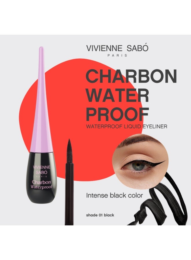 Vivienne Sabo فيفيين سابو - آيلاينر سائل مقاوم للماء بدرجة تشاربو 01 - Image 1
