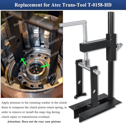 Bonbo T-0158 Universal Clutch Drum Spring Compressor Transmission Tool Heavy Duty Steel - Image 3