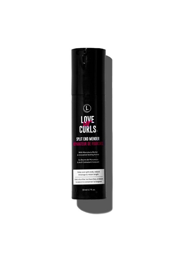 Love Ur Curls Split End Mender Restorative Leave in Treatment, for Dry, Damaged Hair, Hydration, Reduce Breakage & Seals Split Ends, 50mL - Image 1
