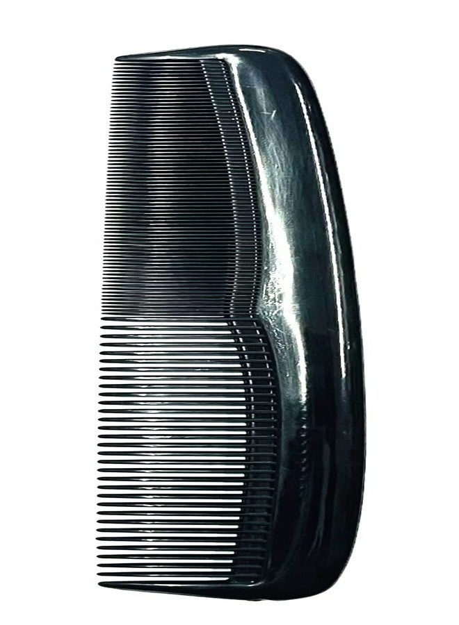 Maple Premium Dressing Comb Detangling Extra Heavy Quality Black/Tortoise Shell Pattern Hair Comb Combo Set for Men,Women (Multicolour), Pack of 4 - Image 4