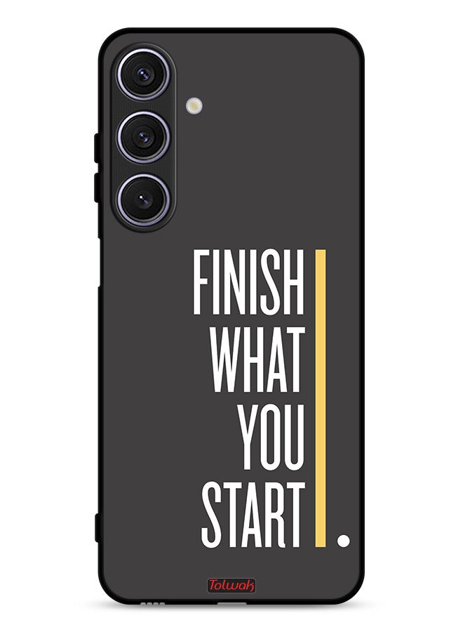 Tolwak Samsung Galaxy A26 Protective Case Cover Finish What You Start - Image 1