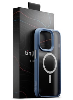 TinyMoose Frosty Matte Drip iPhone Case made for iPhone 14 Pro Max - Ice Blue  - Image 1