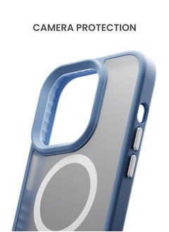 TinyMoose Frosty Matte Drip iPhone Case made for iPhone 14 Pro Max - Ice Blue  - Image 5
