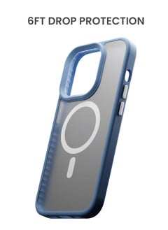 TinyMoose Frosty Matte Drip iPhone Case made for iPhone 14 Pro Max - Ice Blue  - Image 4