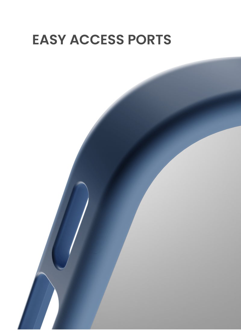 Frosty Matte Drip iPhone Case made for iPhone 14 Pro Max - Ice Blue