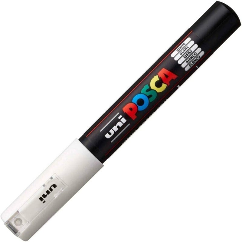 Acrylic Paint Marker, Extra Fine, White