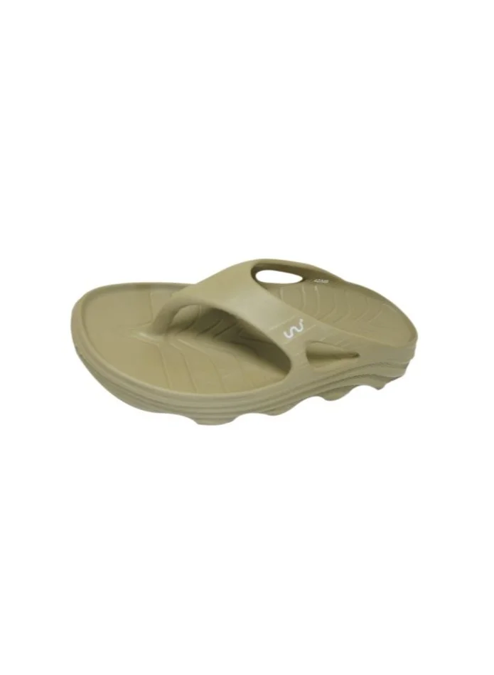 Doubleu Doubleu Riva Men Comfortable & Light Weight KHAKI Slipper