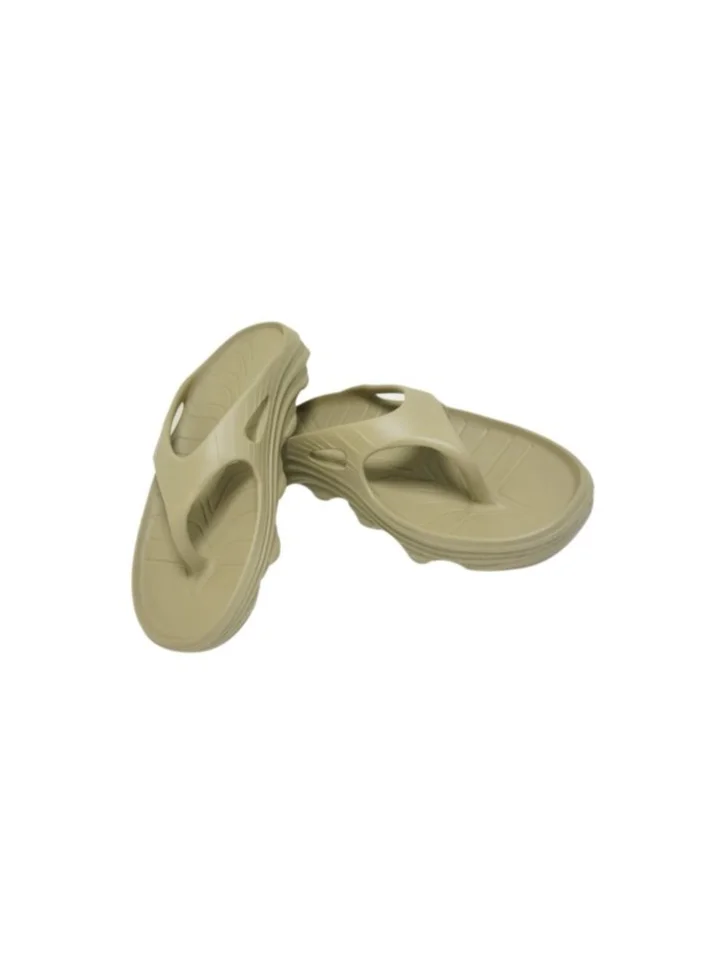 Doubleu Doubleu Riva Men Comfortable & Light Weight KHAKI Slipper