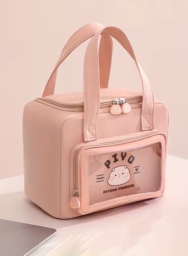 رولستيمي حقيبة غداء معزولة عصرية للعاملين في المكاتب ، حقيبة غداء ذات سعة كبيرة للوجبات الساخنة والوجبات الخفيفة ، اتصال غير غذائي - Image 1