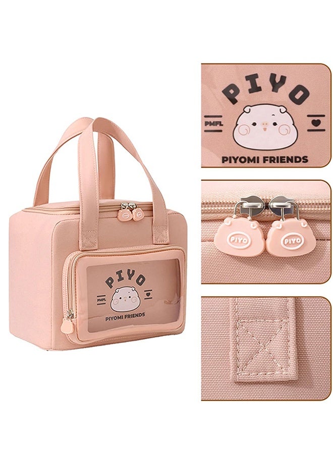 رولستيمي حقيبة غداء معزولة عصرية للعاملين في المكاتب ، حقيبة غداء ذات سعة كبيرة للوجبات الساخنة والوجبات الخفيفة ، اتصال غير غذائي - Image 2