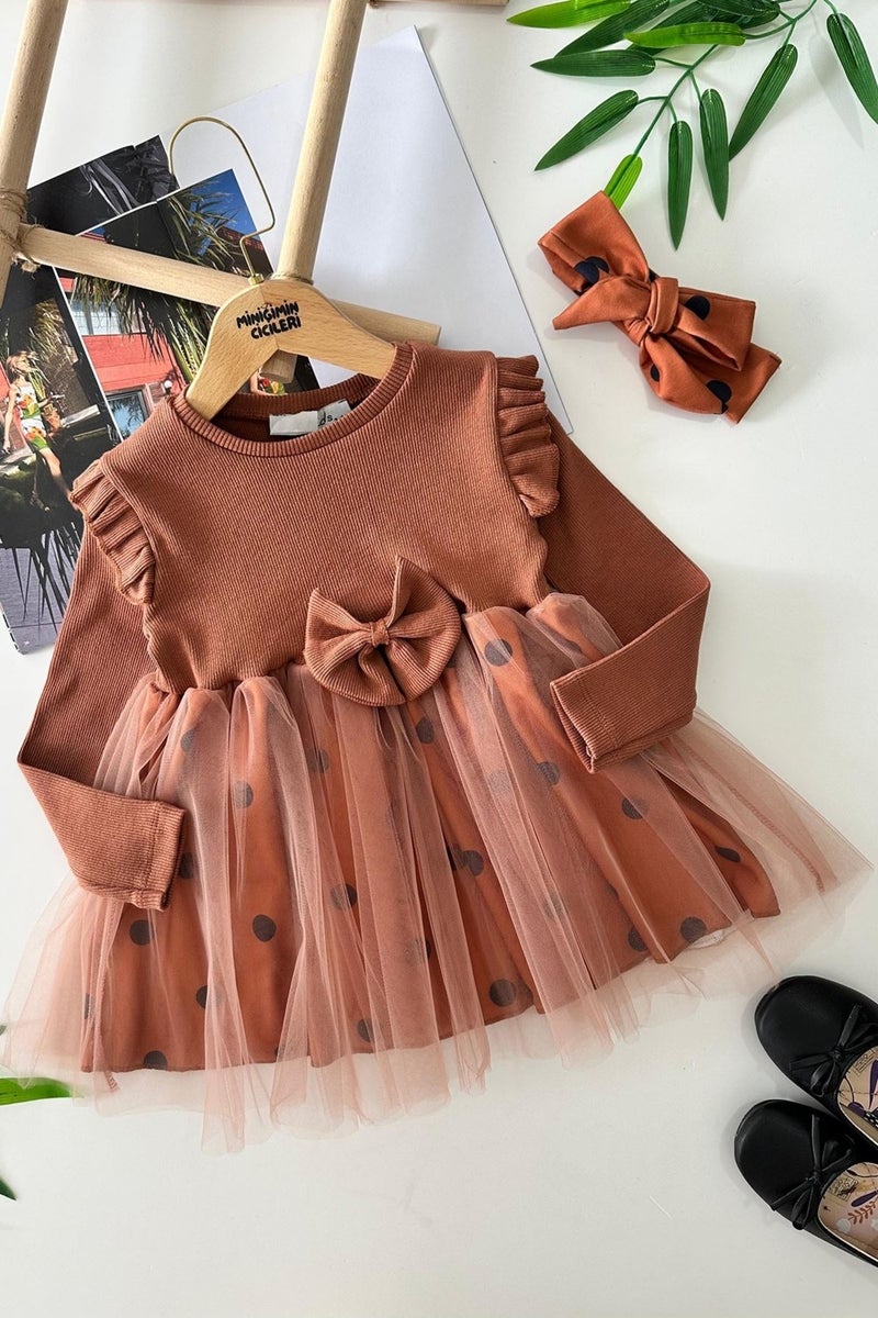 Miniğimin Cicileri Polka Dot Tulle Dress