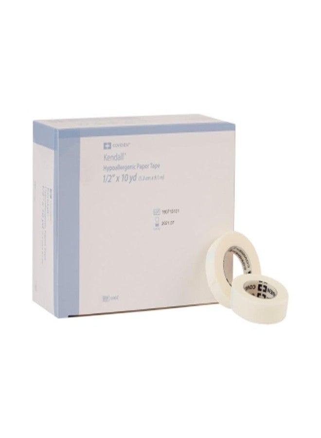 Kendall Tenderskin Hypoallergenic Paper Tape, 1/2", Box of 24